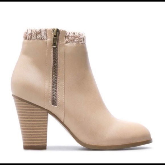 NIB Shoe Dazzle faux leather booties - Picture 4 of 8